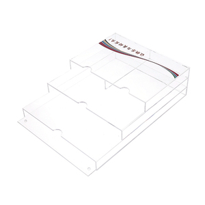 Fábrica al por mayor personalizado caja de archivo de acrílico titular de la revista de acrílico soporte de exhibición de <span class=keywords><strong>escrit</strong></span> - Product Image 5