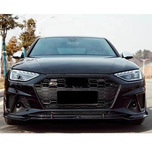 1 Pezzo Kit Carrozzeria Diffusore Anteriore Labbro Paraurti Anteriore Auto in Fibra di Carbonio Spoiler Splitter Canard per <span class=keywords><strong>Audi</strong></span> <span class=keywords><strong>A4</strong></span> B9.5 2020-2022 - Product Image 2
