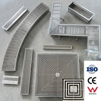 Rejilla de Acero Inoxidable con Recubrimiento de Zinc para Exteriores, Pasarela, Entrada de Vehículos y Cubierta de Edificios, Diseño Industrial de Alta Tenacidad, Precio de Fábrica