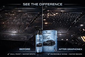 GRAPHONEX Spray Protector de Pintura para Autos con Acabado Cerámico Rápido, Brillo de 10 Años y 500ml Transparente con Tolerancia de PH2-12 - Product Image 2