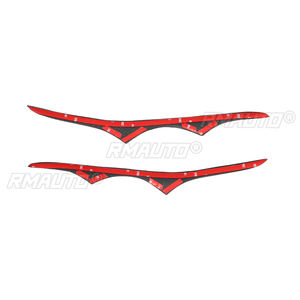 1 par de cubiertas decorativas para faros delanteros de coche, de fibra de carbono real, para BMW E92 E93 335I 2006-2012 - Product Image 4