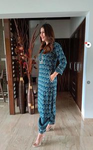 Designer Printed Rayon Kurta Set Kurti with Dupatta Set for All Occasions Wedding Wear Beautiful High Quality Wear for Womens - Product Image 6