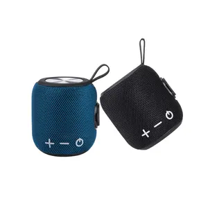 OEM ODM Logo Kustom Portabel 3D Stereo Subwoofer Kotak Speaker HiFi Tahan Air Ipx7 Speaker Bluetooth Nirkabel Portabel