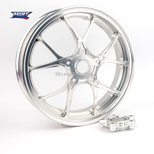 12 "rèn nhôm vành bánh xe vespa phía trước và phía sau thiết lập cho Piaggio VESPA đua xe gắn máy bánh xe - Product Image 4