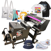 Imprimante Jet d'Encre DTF A3 Kit Complet Impression T-shirt Transfert Thermique Machine Directe sur Film avec Tête d'Impression XP600