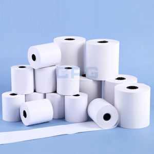 Papier thermique personnalisé OEM 57x40mm sans BPA pour les terminaux de paiement par carte de crédit et les caisses enregistreuses, vente en gros par le fabricant - Product Image 4