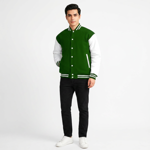 <b>Men's</b> Comfortable & Lightweight Stylish <b>long</b> Customized Color Streetwear Clothing Wear Varsity <b>Jackets</b> for <b>Men</b> - Product Image 1