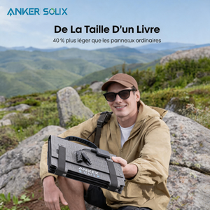 Panel Solar Portátil Anker SOLIX PS60 de 60W para Camping, Almacenamiento y Recarga de Energía - Product Image 4