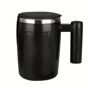 Vaso Mezclador Automático Personalizado, Taza Portátil de Acero Inoxidable, Vaso Inteligente para Mezclar Leche, Café y Agua con Tapa y Asa - Product Image 4