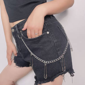 Fashion Body <b>Chain</b> Zinc Alloy Pearl Color Unisex Daily Wear <b>Cross</b> Border Geometric Design K111 1376 - Product Image 4