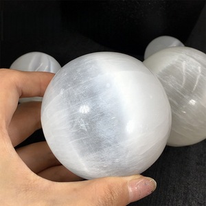 Esfera de Cuarzo Natural Marroquí, Figura Decorativa de Lujo, Adorno, Pieza de Juego, Cristal Energético para Puerta - Product Image 1