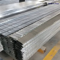 Profilé vertical en acier galvanisé 75x45x0.43mm pour système de cloisonnement – Durable, vente en gros directe usine, prix compétitif