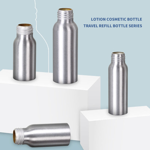 30ml-200ml Aluminum Screw Bottle for Toner, Hand Soap, Shampoo, Perfume – <b>Travel</b> Refillable <b>Container</b> - Product Image 5