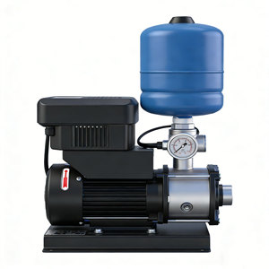Bomba de refuerzo mini CHM-Booster, centrífuga de acero inoxidable 304, con altura de elevación de 40m, para actualización y reacondicionamiento. - Product Image 1