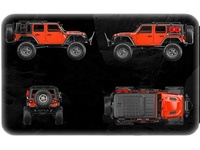 HB Toys R1011 R1014 1/10 4WD Voiture RC Crawler Tout-Terrain Métal 4x4 RTR avec Lumières, Différentiels Bloquables, IPX4, 1080p, Batterie Li-ion 2S, Charge Rapide