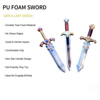 Eilte - Juego de Espada y Escudo Qilin Realistas de Espuma de PU de 23.62'', Ligeros y Flexibles, Venta al por Mayor de Fábrica para Halloween, Personalización OEM