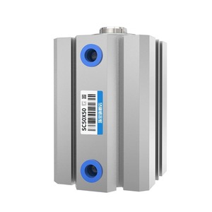 Actionneur électrique à cylindre fin SDA 12 16 20 25 32 40 50 63 80 100 à montage traversant - Product Image 2