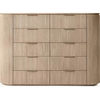 Table de toilette à 10 tiroirs en bois massif R