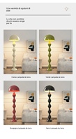 Lampes de sol en métal LED décoratives modernes en forme de champignon, style nordique simple, éclairage d'angle de canapé pour la décoration du salon