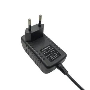 מתאם ספק כוח AC 100-240V ל-DC 12V 1A 1000mAH עם תקע האיחוד האירופי