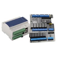 Controlador de Computación de Borde de Grado Industrial ICMX20X43, PLC Programable, I2C SPI 28 E/S, Controlador de Automatización Industrial, 10-50V DC