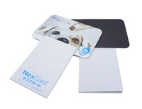 Bloc-notes magnétique en forme de chat imprimé personnalisé