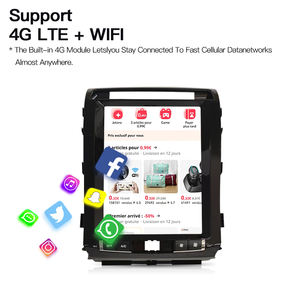 STWEI pour Toyota Land Cruiser 2008-2015 Autoradio Auto DSP Carplay GPS Navi Lecteur multimédia Android de style Tesla Vidéo Wifi - Product Image 6