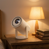 Mini Proyector Inteligente Portátil JUNUO TURN1 Compatible con 4K Android 14 200 ANSI Lúmenes para Cine en Casa y Negocios