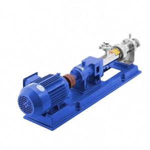 Bomba de Cavidad Progresiva de Acero Inoxidable de Grado Alimenticio, Bomba de Tornillo Excéntrico Mono para Transferencia de Alta Viscosidad, Certificación CE - Product Image 2