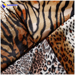 2025 nóng bán thời trang Leopard in động vật vải nhung cho sofa sử dụng - Product Image 5