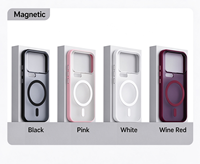 Étui de téléphone magnétique mat pour Xiaomi 18 Pro Max 17 Ultra, translucide, anti-rayures, TPU+PC, coques antichoc pour Xiaomi 17 Pro Max