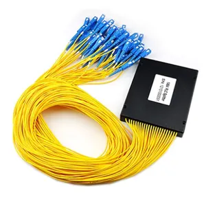 带 SC 连接器的光学 ABS 盒 1x64 PLC 光纤分配器