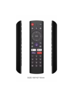 Nouvelle tendance, télécommande intelligente Bluetooth pour téléviseur intelligent Android avec boutons numériques, vente chaude
