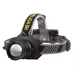 مصباح أمامي <span class=keywords><strong>LED</strong></span> فائق السطوع من فوكسهوك، مقاوم للانفجار، مصنوع من سبائك الألومنيوم، مقاوم للماء بتصنيف IP65، قابل للتعديل، مع بطارية قابلة لإعادة الشحن، 2 في 1 - Product Image 1