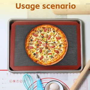 Tapis de cuisson en silicone antiadhésif de haute qualité pour le pain, doublure de four perforée, tapis de cuisson en silicone perforé pour la cuisson à la vapeur - Product Image 5