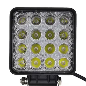 Lampu kerja led 48w 12v, lampu kerja led mobil 48w dengan bohlam untuk truk mobil lampu traktor, lampu kerja led