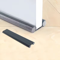 Joint d'étanchéité insonorisant pour porte, anti-vent et anti-bruit, en mousse durable pour bas de porte et interstice, empêche les courants d'air et réduit le bruit pour les portes.