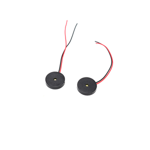 קטן piezo זמזם פין סוג buzzer13mm 5V 90dB piezo אבטחת אזעקת זמזם עם חוט