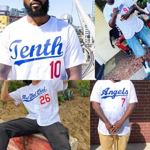Maillots de baseball et de softball personnalisés à manches courtes pour garçons avec nom et numéro brodés - Product Image 3