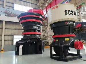 Equipo de trituración gruesa a gran escala Trituradora giratoria de la serie <span class=keywords><strong>HCG</strong></span> Trituradora de roca 2000-10000 t/h para piedra - Product Image 6