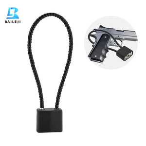 Bán Buôn Chất Lượng Cao Nhỏ Cáp Màu Đỏ An Ninh Ổ Khóa Với Dây Kích Hoạt Súng Ánh Sáng Nhiệm Vụ Không Thấm Nước Cùng Một Chìa Khóa - Product Image 4