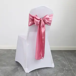 Cadeira de seda rosa dusty de luxo, cadeirinha decorativa de casamento