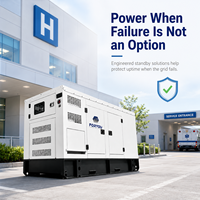 Generator Diesel 100KVA 200KVA 300KVA Tipe Silent Peralatan Pasokan Energi Cadangan Industri