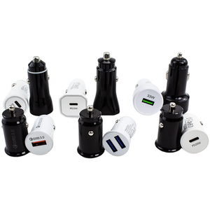 Accesorios de carga para automóvil Adaptador de cargador de automóvil USB Tipo C Cargador de Automóvil inteligente para teléfono móvil - Product Image 3