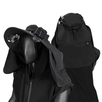 Gorra de visera con energía Solar de verano de alta calidad, gorras de ventilador para montar al aire libre