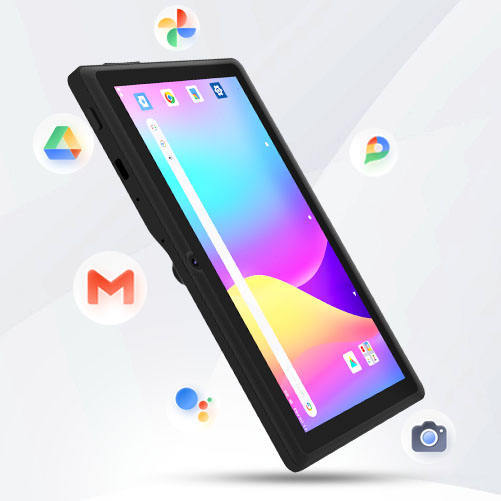 New Tablet Manufacturer 7 Inch 4gb+32gb 1024*600 Hd 0.3+2mp 1024*600 Hd 3500mah Tablet for Adult Android Tablet With Sim Card
