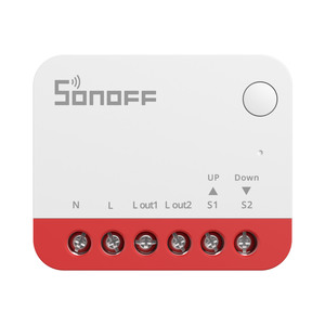 Interruptor Inteligente para Persianas Enrollables SONOFF MINI-ZBRBS Zigbee, Mini Interruptor Inteligente con <span class=keywords><strong>Amplificador</strong></span> <span class=keywords><strong>de</strong></span> <span class=keywords><strong>Señal</strong></span>, Transforma Cortinas, Compatible con Sonoff Zigbee Hub - Product Image 1