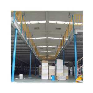 Jinhui Best Seller Products 2024 Industrial Racking Armazém Storage Steel Rack Mezanino Plataforma Com Escadaria Dobrável - Product Image 4