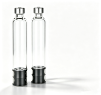 Cartouche d'insuline 3 ml compatible avec les stylos injecteurs d'insuline, paroi intérieure lisse pour liquide de 3 ml, outil diabétique portable de voyage