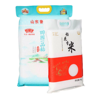 Sacs d'emballage en nylon de taille de modèle personnalisé pour le type de gousset de nourriture pour animaux de compagnie de riz-Bienvenue pour la consultation des producteurs de sacs de briques sous vide